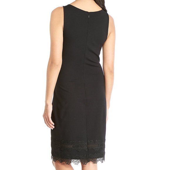 The Limited Lace Trim Shift Black NWT 4847 - Picture 2 of 3